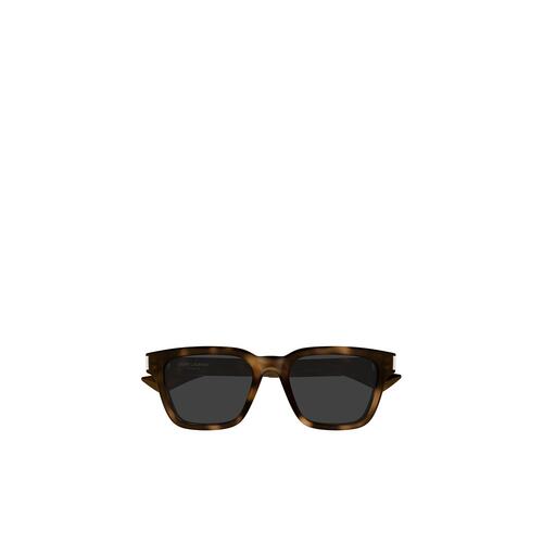 SAINT LAURENT 男士太阳镜 SL790003 AW2025 棕色 全框太阳镜