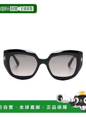 1h可退 香港直邮TOM FORD 男士太阳镜 FT119201B AW2025 黑色
