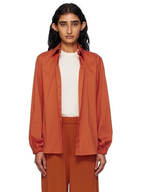 潮奢 MaxMara 麦斯玛拉 女士 橙色 Panda 衬衫 2516111019