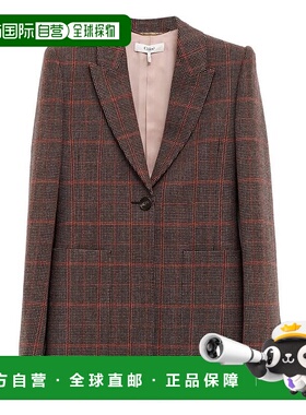 香港直邮CHLOÉ 女士外套 CH25AVE5309793 AW2025 棕色 Chloe Clas