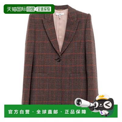香港直邮CHLOÉ 女士外套 CH25AVE5309793 AW2025 棕色 Chloe Clas