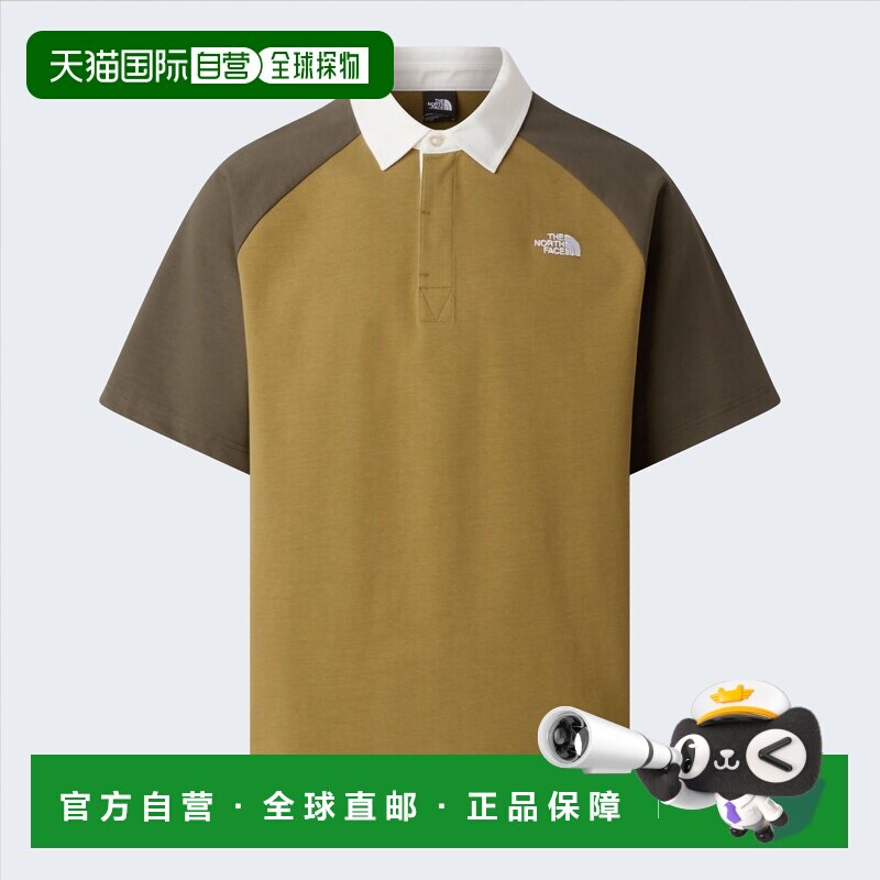 自营欧洲直邮The North Face北面 男女同款棉质橄榄球Polo衫图片