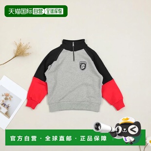 1h可退 香港直邮Dsquared2 二次方 男童 卫衣童装 grey灰色 舒适