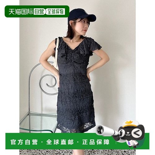 日本直邮LILY BROWN 蕾丝剪裁迷你连衣裙 [L04920EW031271]内搭