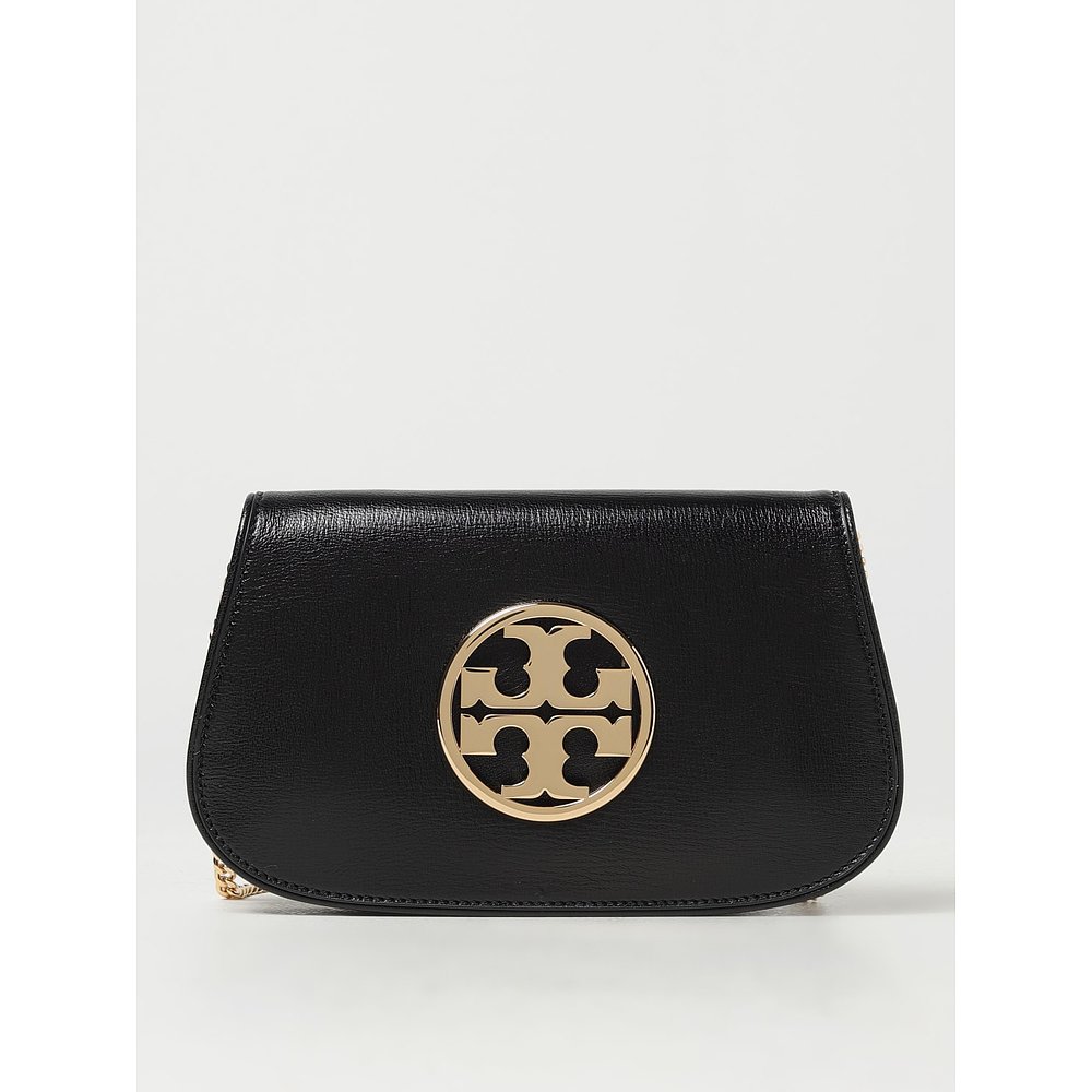 潮奢 Tory Burch托里·伯奇女士 Reva leather clutch with s