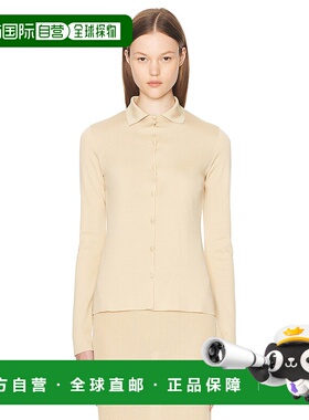 1h可退 香港直邮The Row 女士 Ikara 上衣 8424Y136 beige米色 舒