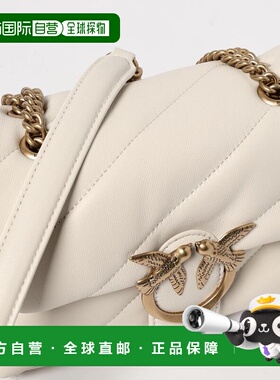 香港直邮PINKO 女士斜挎包 100039A0F2Z14Q AW2025 白色 