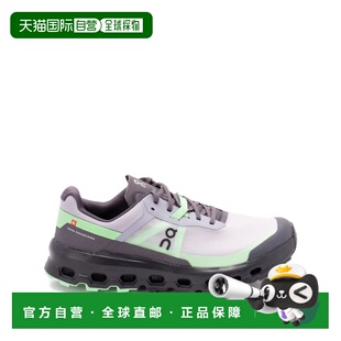 1h可退 香港直邮On 男士 淡紫色黑色布织运动鞋 3ME30110522LILAC