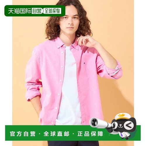 日本直邮TOMMY HILFIGER 弹力牛津衬衫 [TO3203EM10424]内搭