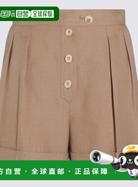 香港直邮VALENTINO 女士短裤 8B3RF0N89EK0BG SS2026 浅棕色