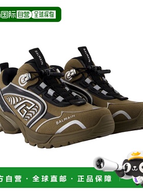 香港直邮BALMAIN 男士运动鞋 FM1VI357LSEY7DX AW2025 棕色 'Cosm