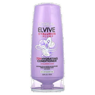 香港直邮欧莱雅,Elvive，Hyaluron + Pump，72 小时保湿护发正品