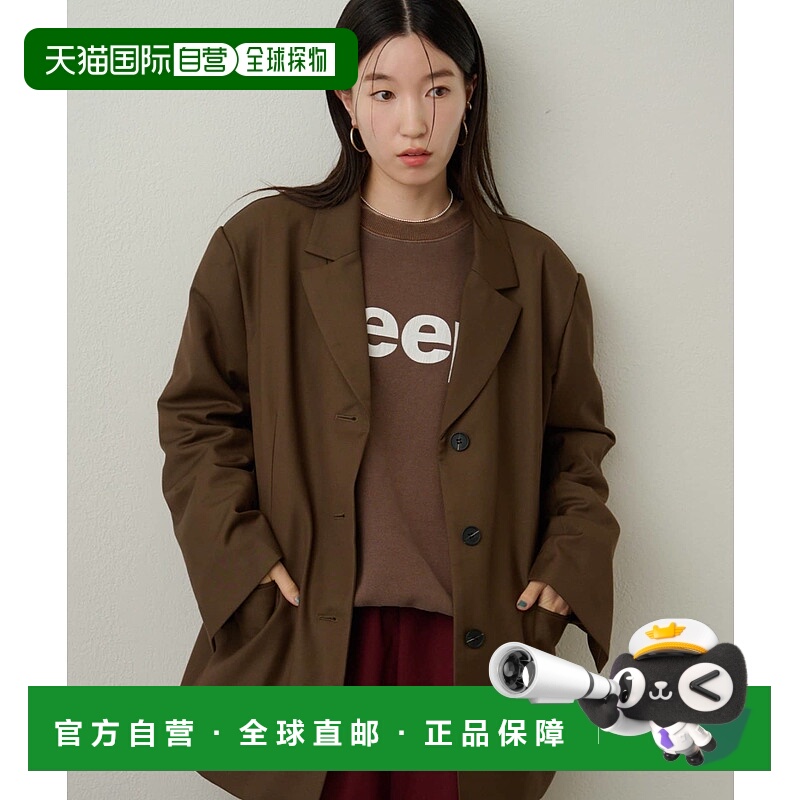 1h可退 日本直邮Omekashi女士立体肩设计西装外套 OMS1052207A000