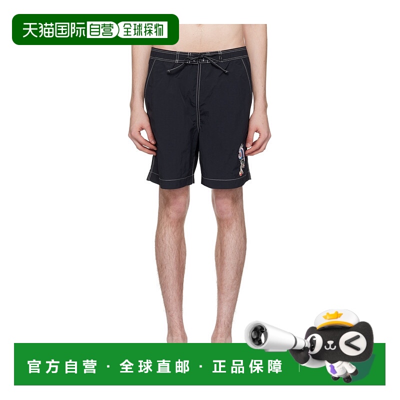 香港直邮ISABEL MARANT 男士泳装 MB0009HAB2P04H01BK网眼短裤