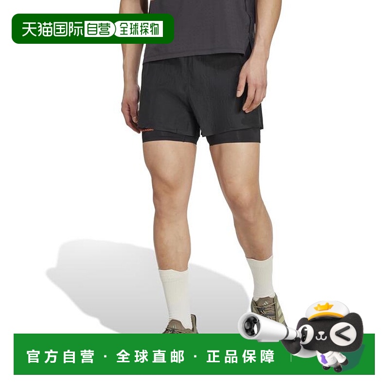 日本直邮adidas M ADI365 HK2in1男士短裤 JM1211