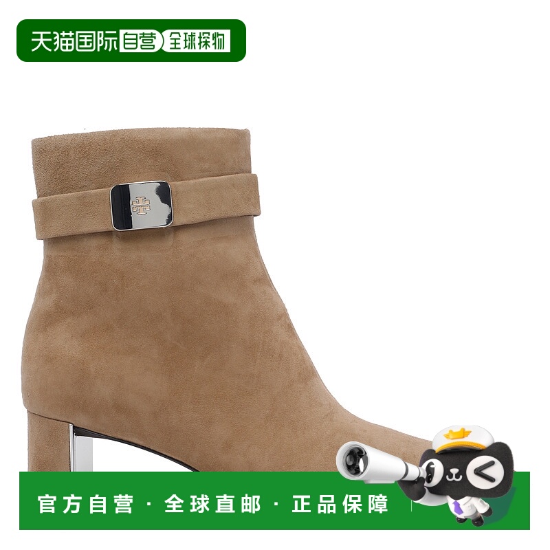 1h可退 香港直邮TORY BURCH 女士高跟鞋 166780037 AW2025 棕色 G