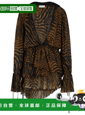 香港直邮Blumarine 蕾丝边连衣裙 P622A802A