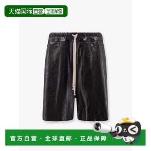 owens 瑞克 欧文斯 1h可退 皮革短裤 rick 男士 RU0 香港直邮潮奢