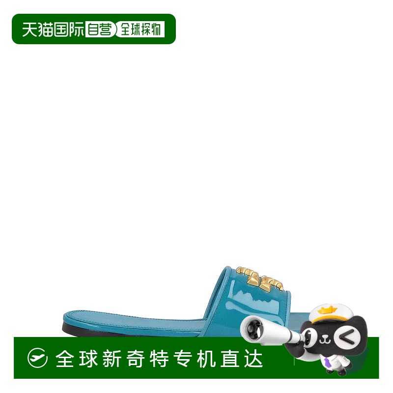 1h可退 香港直邮潮奢 Tory Burch 托里 伯奇 女士 凉鞋 green绿色