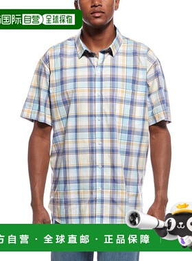 自营 tyler boe皮埃蒙特格子衬衫-蓝色 美国奥莱直发