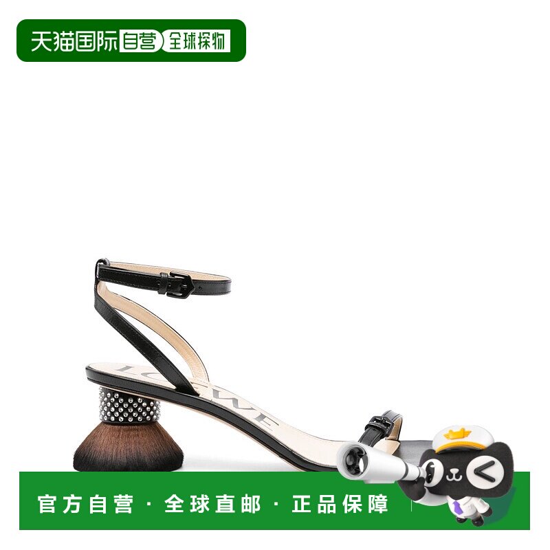 1h可退 香港直邮潮奢 LOEWE 罗意威 女士 黑色凉鞋 L814465X69PET - 封面