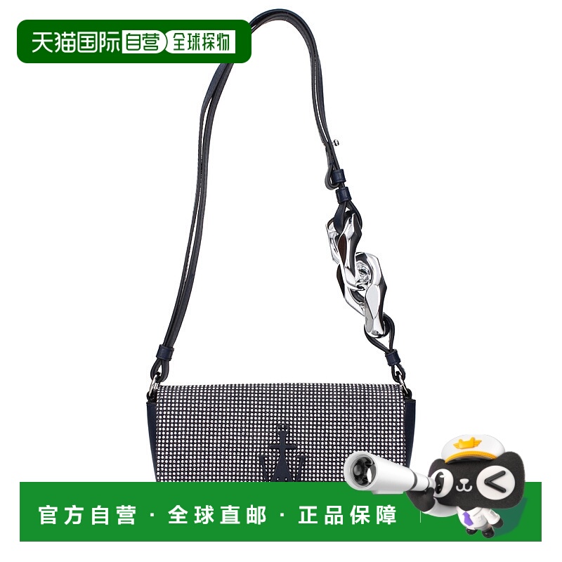 自营 Jw Anderson Fabric Shoulder Women's Bag - blue 【美国奥
