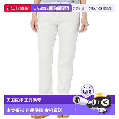 自营prAna Kayla Pants Women's Chalk Stretch Mid-Rise Ankle S