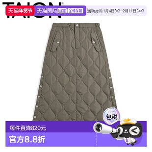 日本直邮Taion 羽绒裙 TAION-W150SKBML-1LO 女士户外服装下装