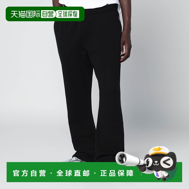 香港直邮Represent 男士 黑色棉质慢跑者长裤 INM4672CO001