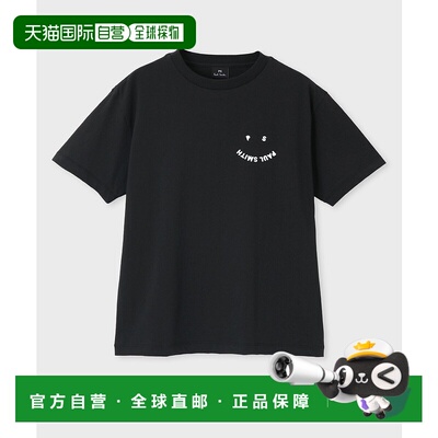 1h可退 日本直邮Paul Smith 女士Happy字母刺绣短袖T恤 1554新款
