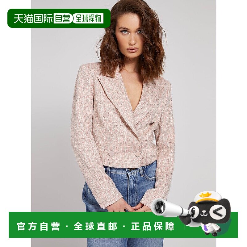日本直邮Guess Tula Tweed Blazer [GU1432EW23100] 西装外套