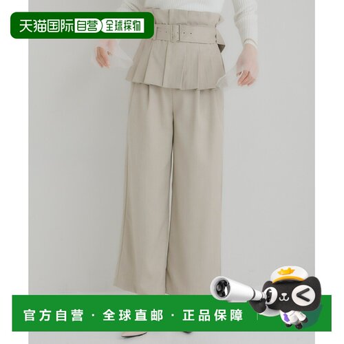 1h可退 日本直邮olu.女士2合1荷叶边层叠裤 DR25MEA08裤子阔腿裤