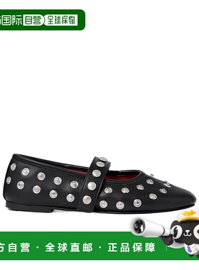 香港直邮Stella McCartney 按扣饰钉芭蕾舞鞋 810473W1IL0