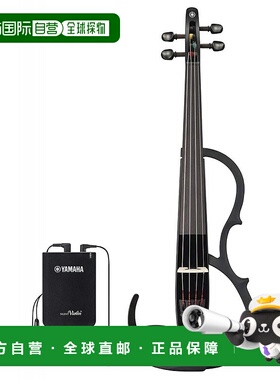 日本直邮YAMAHA雅马哈YSV104静音电子小提琴黑色款附耳机乐器