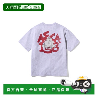 韩国直邮AECA WHITE 公用T恤AWCMSSBDTTSST001C0BD BAD CLOVER BO