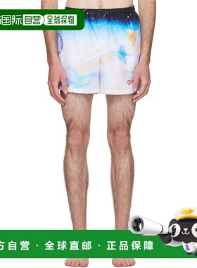 1h可退 香港直邮Casablanca 男士 多色印花泳裤 MPF25TR03201