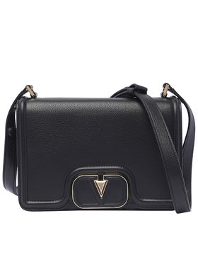 VALENTINO 女士斜挎包 B0N10LFN0NO AW2024 黑色 logo标识单肩包