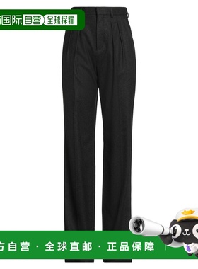 1h可退 香港直邮Celine 思琳 女士 休闲长裤 black黑色 舒适时尚