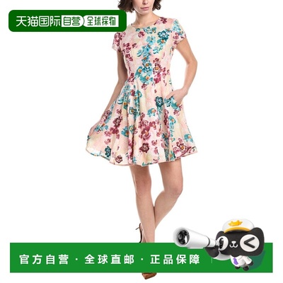 自营Agua by Agua Bendita Prado Linen Dress - pink 美国奥莱直