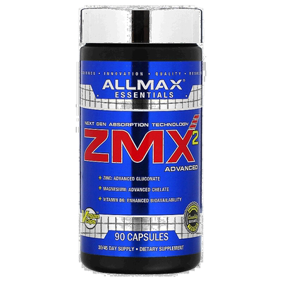 香港直发allmax nutrition高吸收率螯合镁胶囊90粒甘氨酸镁补充剂