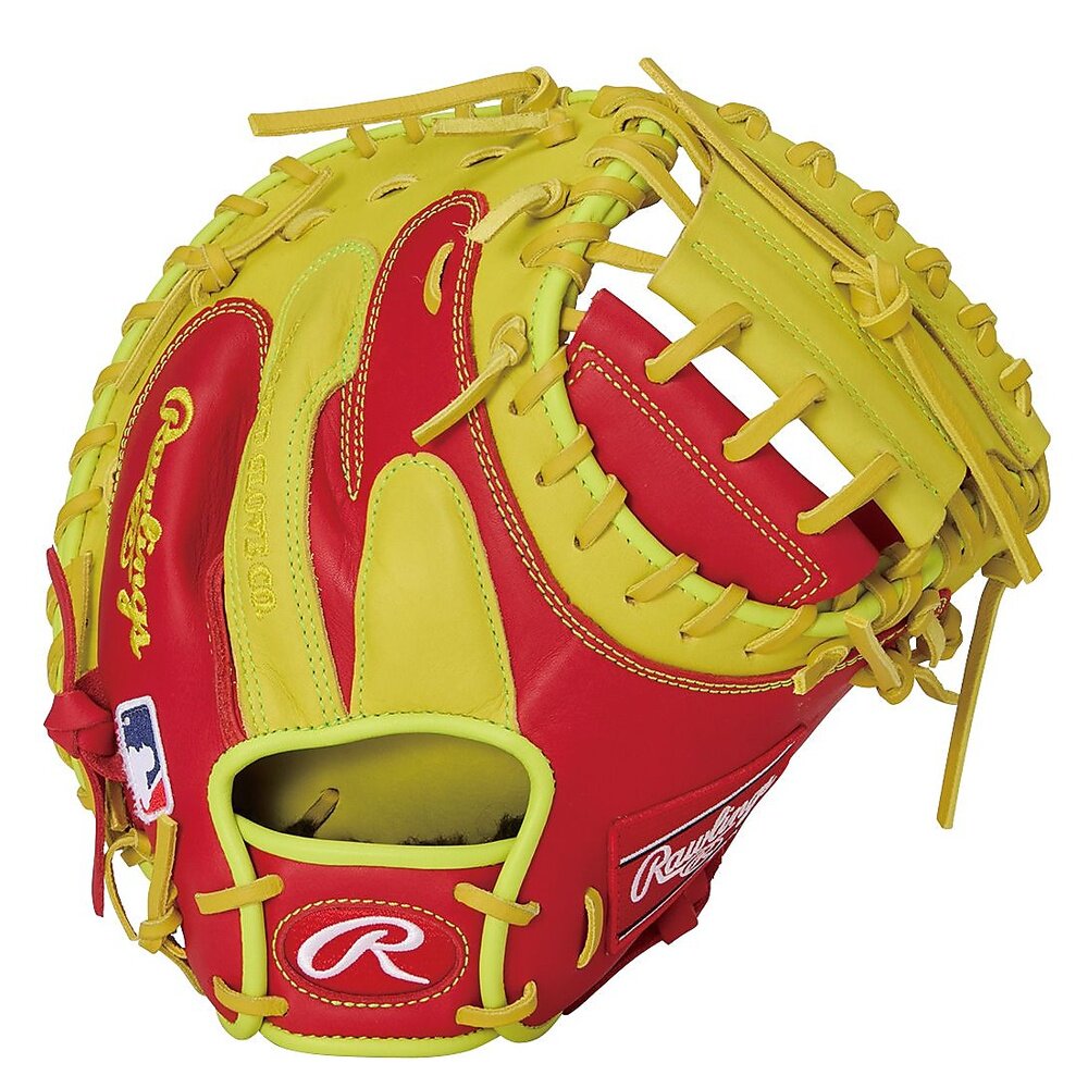 日本直邮HOH MLB COLOR SYNC 2AC 软式商品 2AC  猩红色/黄色