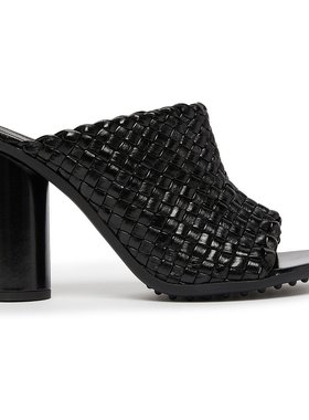 BV葆蝶家 25春夏  787048V3XZ0/1000 BOT24RU4BCK 女士 坡跟凉鞋