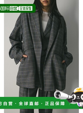 1h可退 日本直邮STYLEMIXER 女士宽松剪裁西装外套 500ISS301091