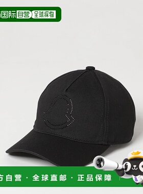 1h可退 香港直邮MONCLER 男童帽子 3B000130U331999 SS2024 黑色