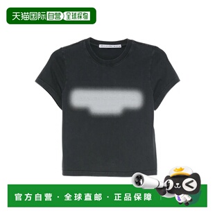 Shrunken 美国直邮ALEXANDER Embossgraphic Women Tee WANG