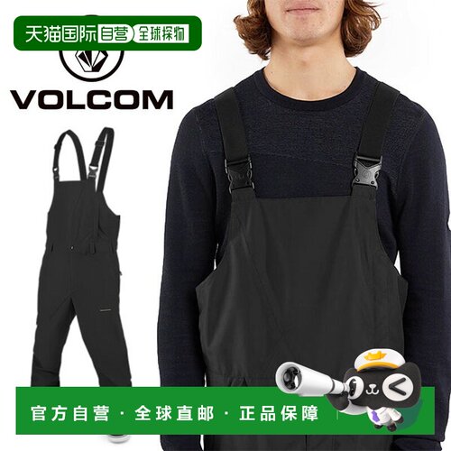 日本直邮VOLCOM V.CO SPARTA BIB OVERALL 男士滑雪背带裤