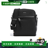 香港直邮BOSS Leather 波士 1h可退 女士 黑色 Trimmed Reporter