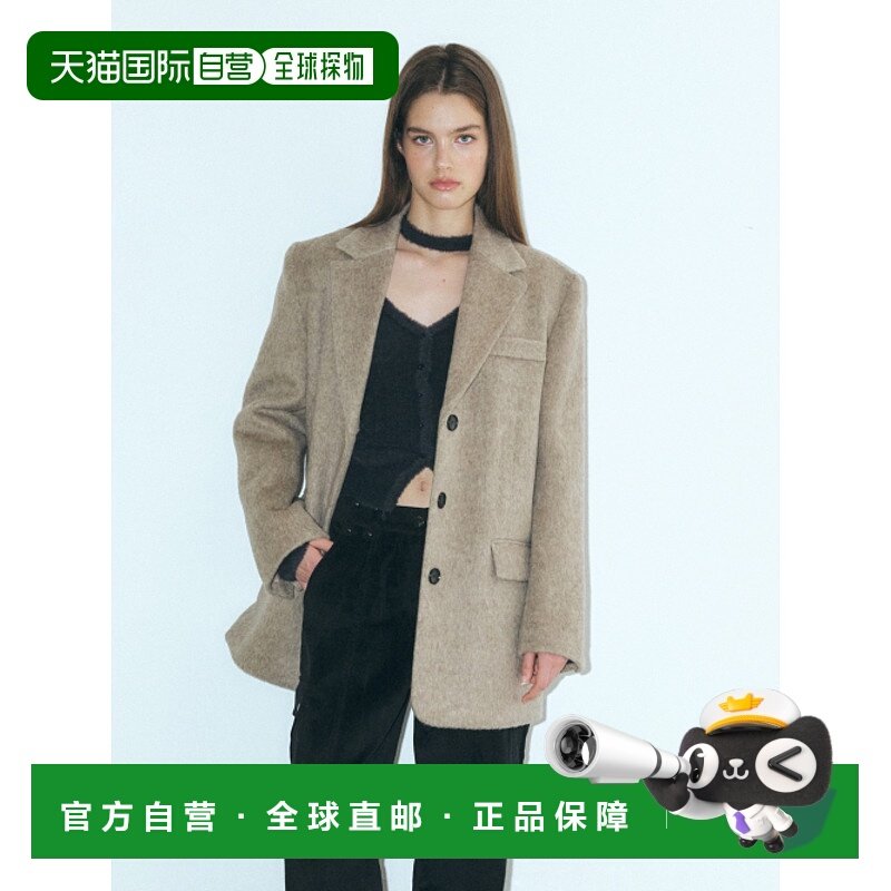 韩国直邮ETMON 女士运动茄克/外套WC120TWWB4 Alpaca Wool Winter