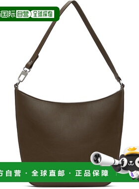 1h可退 香港直邮潮奢 BY FAR 女士 棕色 Suli 单肩包 MWBSB053CL0