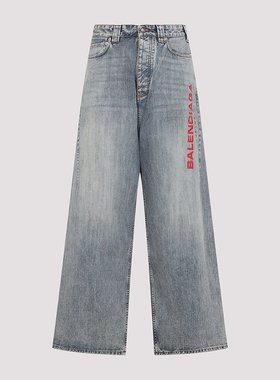 BALENCIAGA 男士牛仔裤 831599TNW655760 SS2025 灰色